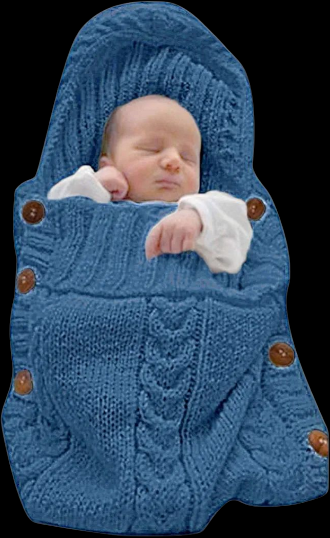 Knit Swaddle Sack