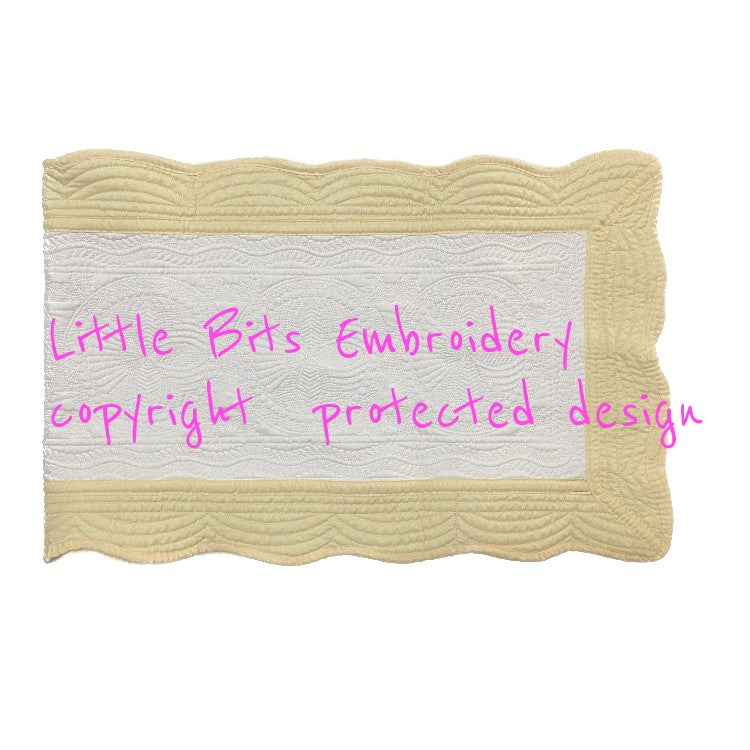 Placemats Little Bits Embroidery Blanks