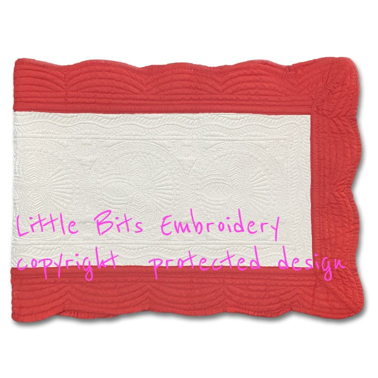 Placemats Little Bits Embroidery Blanks