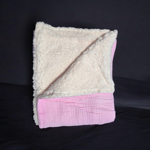 AT COST Clearance Muslin/Sherpa Blankets