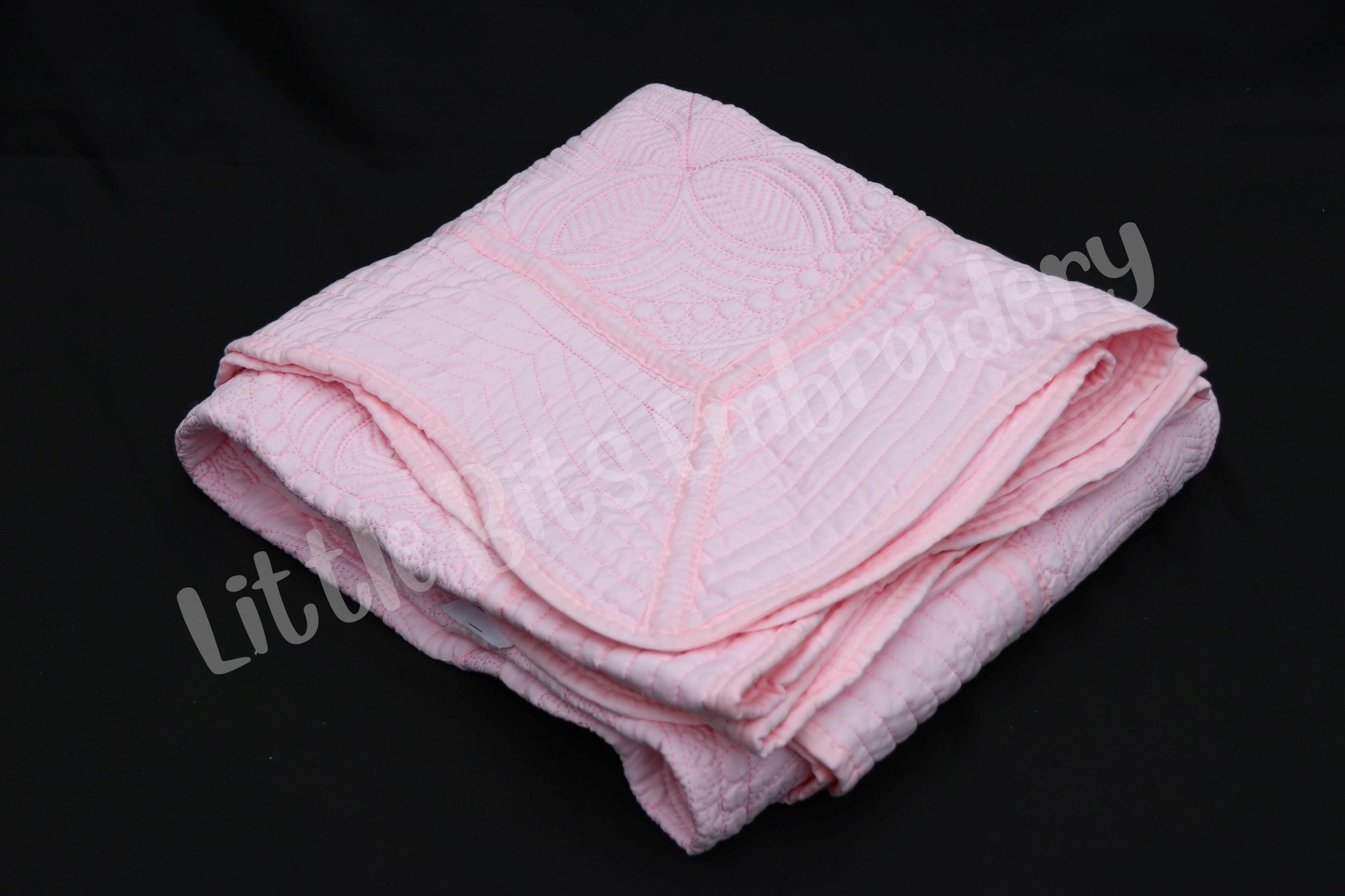 Heirloom Quilts 50x60 Little Bits Embroidery Blanks